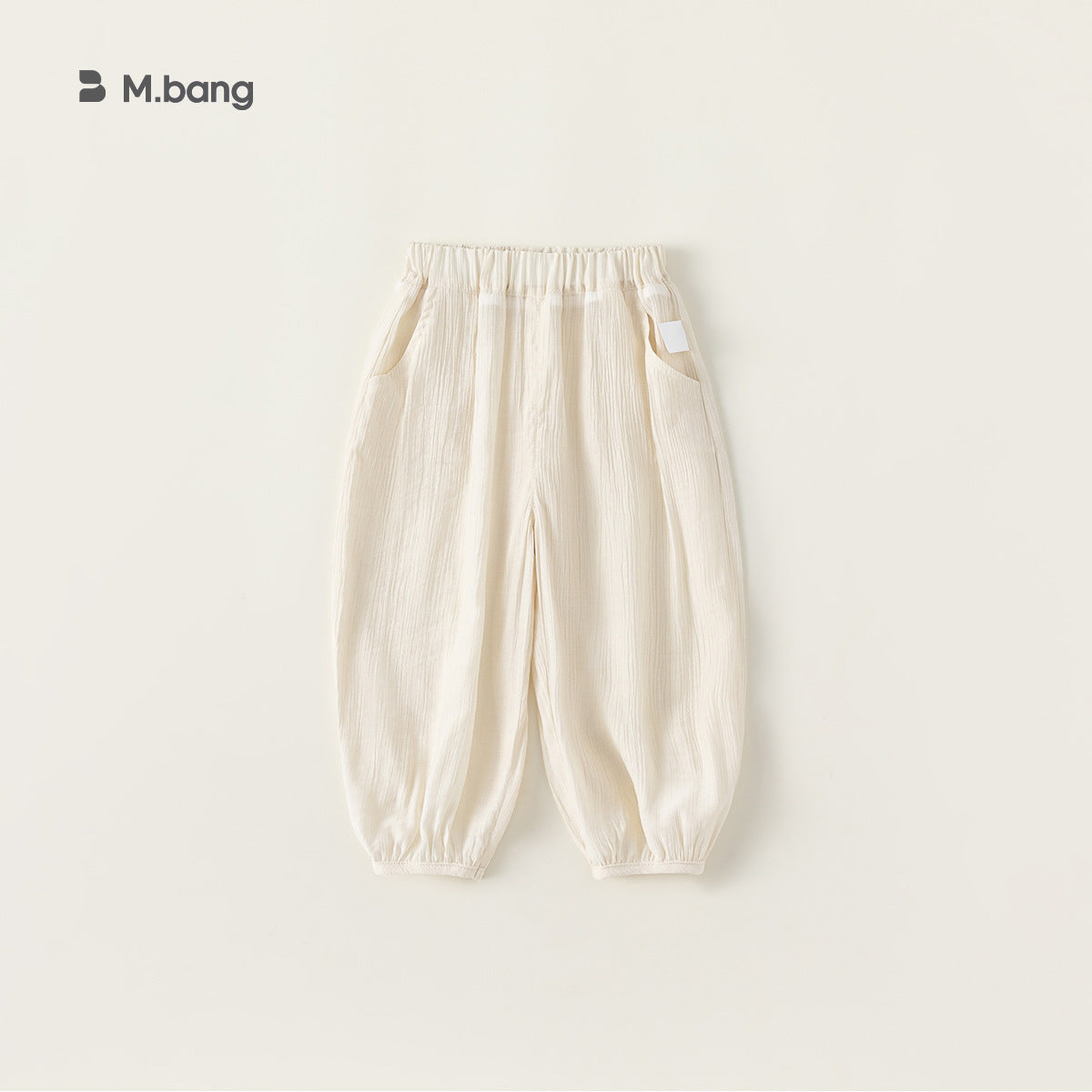 Children's Clothing Solid Color Bloomers Summer Indoor Air Conditioning Thin Children's Pants