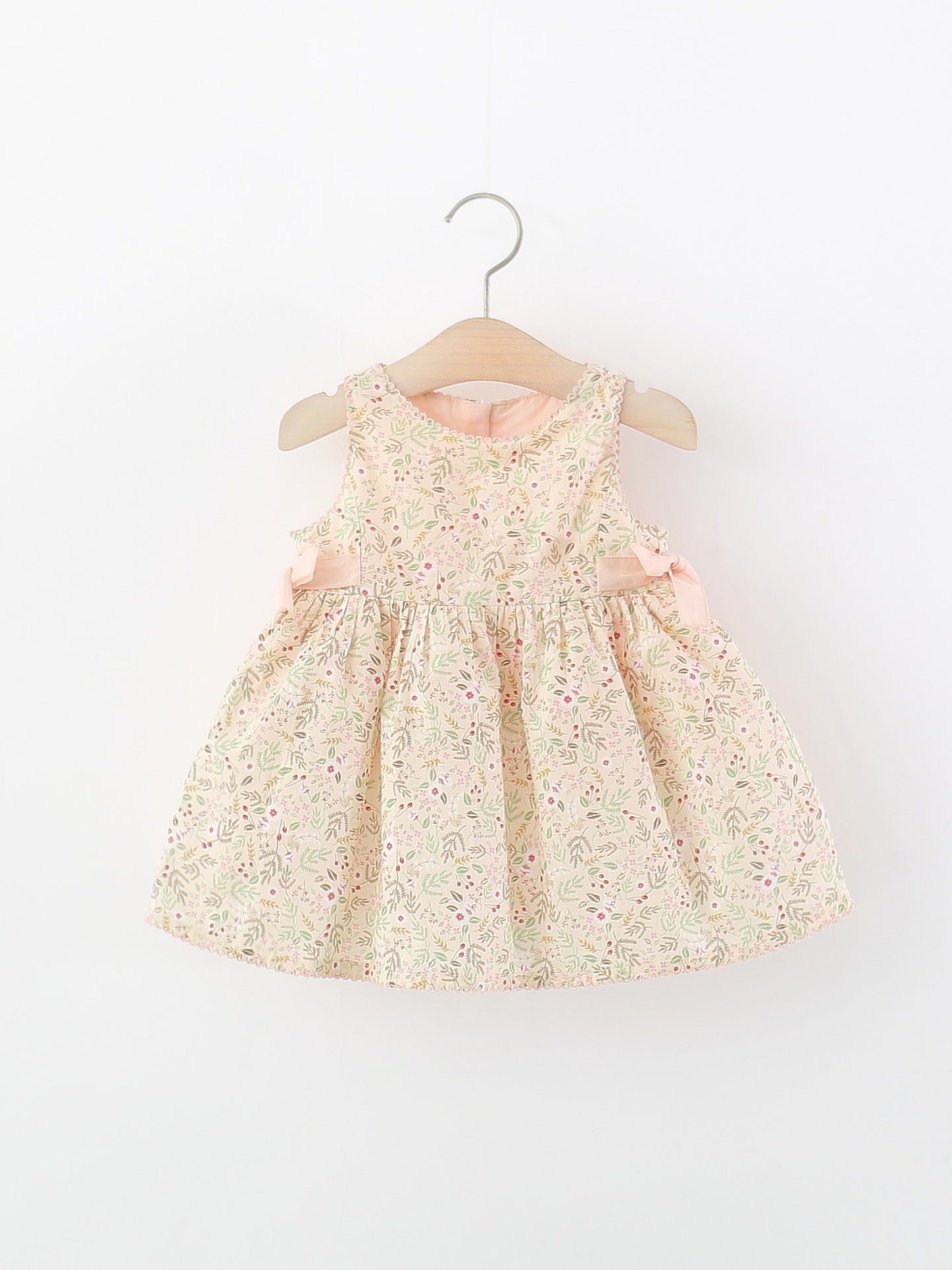 Children's Floral Summer Western Princess Sweet Sleeveless Children's Dress