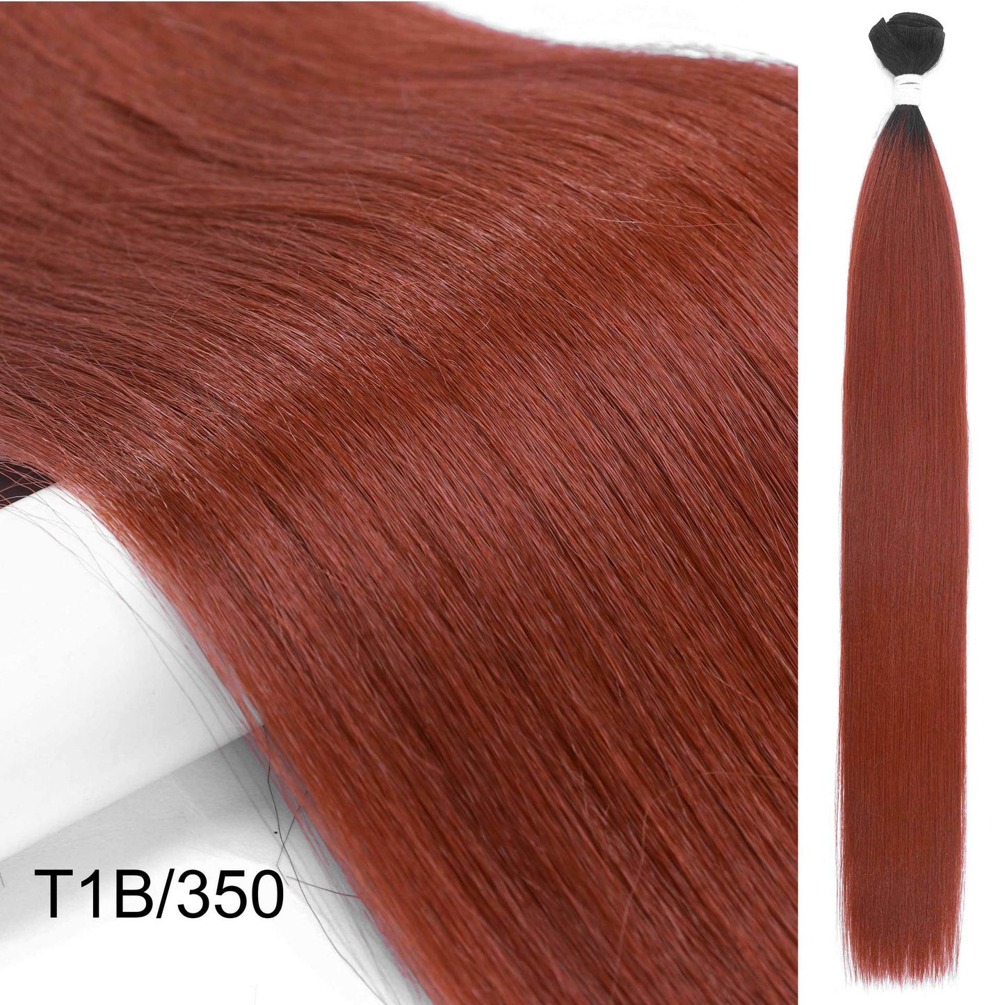 Fiber Extension Hair Weft Africa Band Long Straight Wig