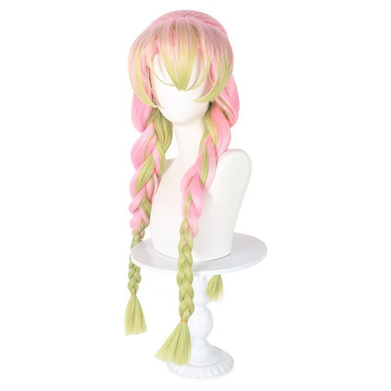 Silk Pleasure Honey Glass No Three-strand Braid Cos Wig