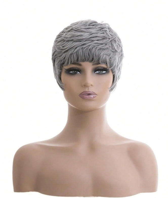 Creative Trendy Women's Fashion Synthetic Wigs Wig Short Straight Hair