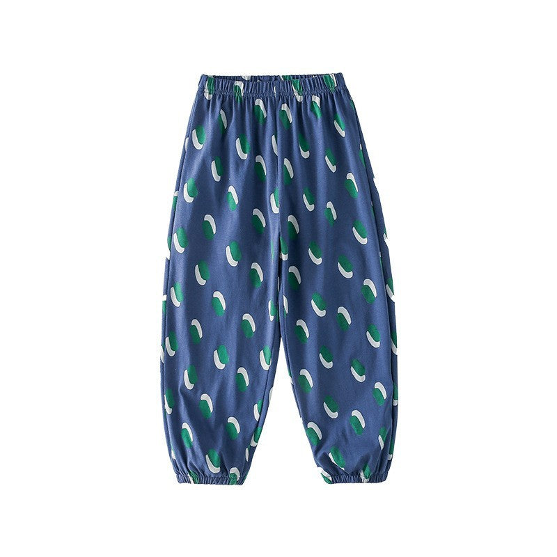 Children's Three Cotton Hall Clothing Summer Casual Children's Pants