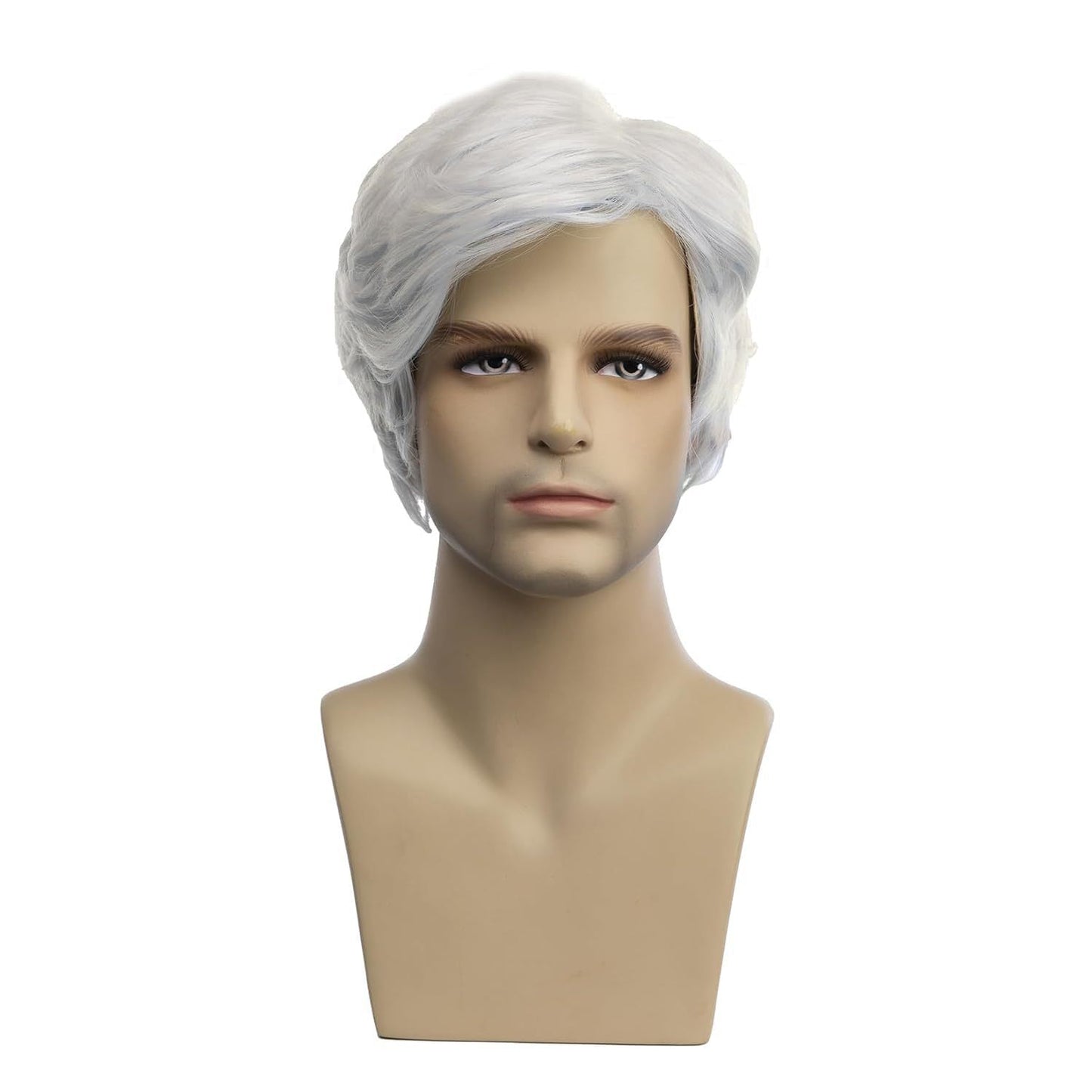Men's Partial Points Side Bangs Short Chemical Fiber Men's Wig