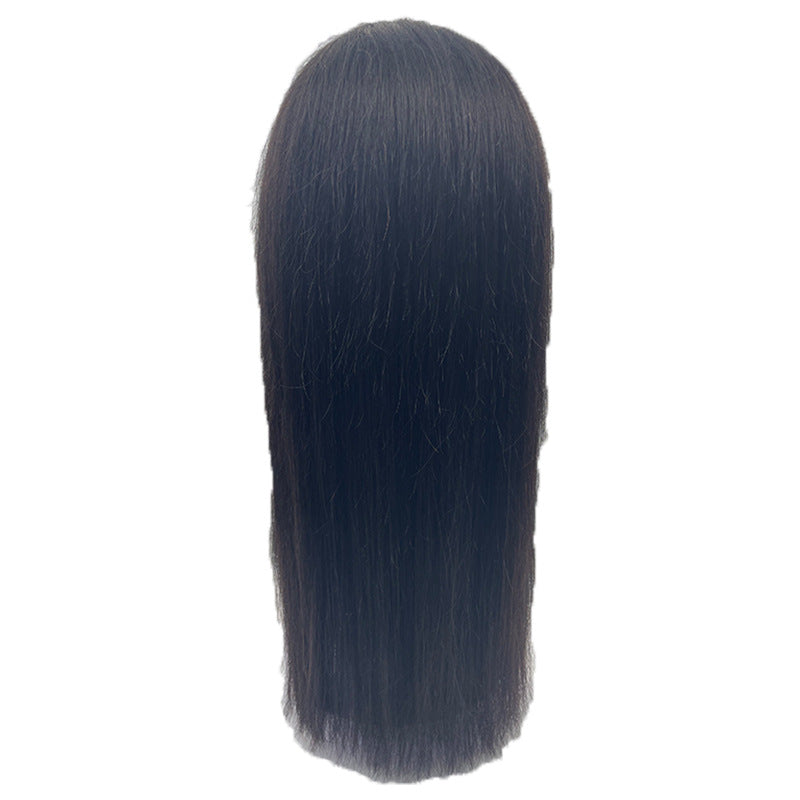 Human Straight Female Former Lace Head Real Hair Wig
