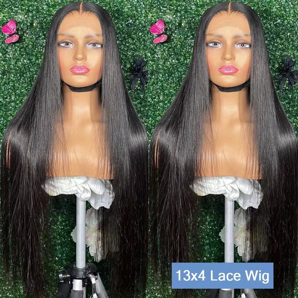 Fashion Popular Durable Trendy Front Lace Long Straight Wig