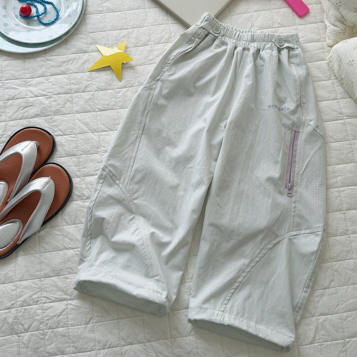 Children's Sun Protection Air Hole Soft Breathable Children's Pants