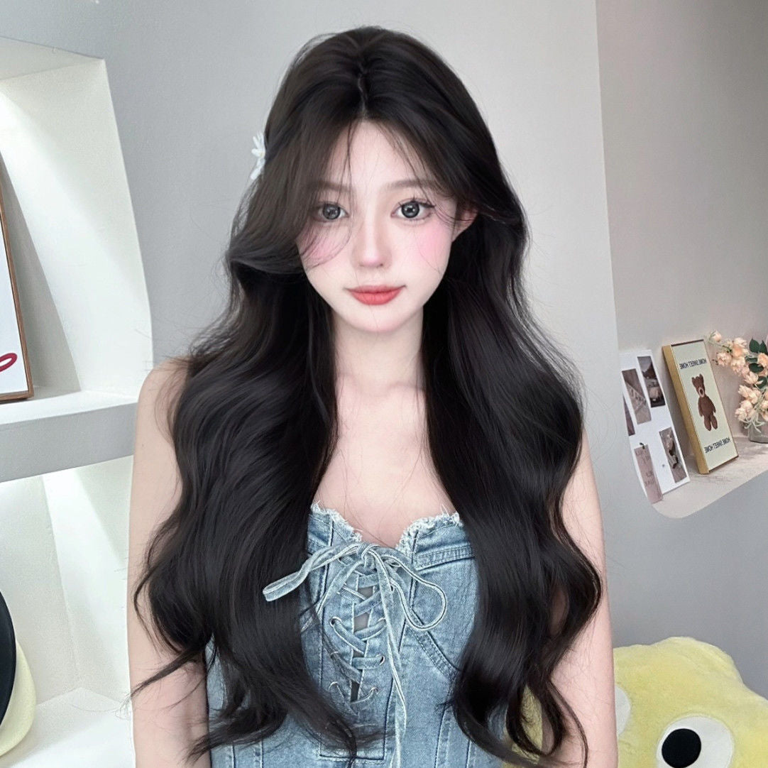 Big Wave Curly Hair Fashion Temperament Artificial Wig Long Curls