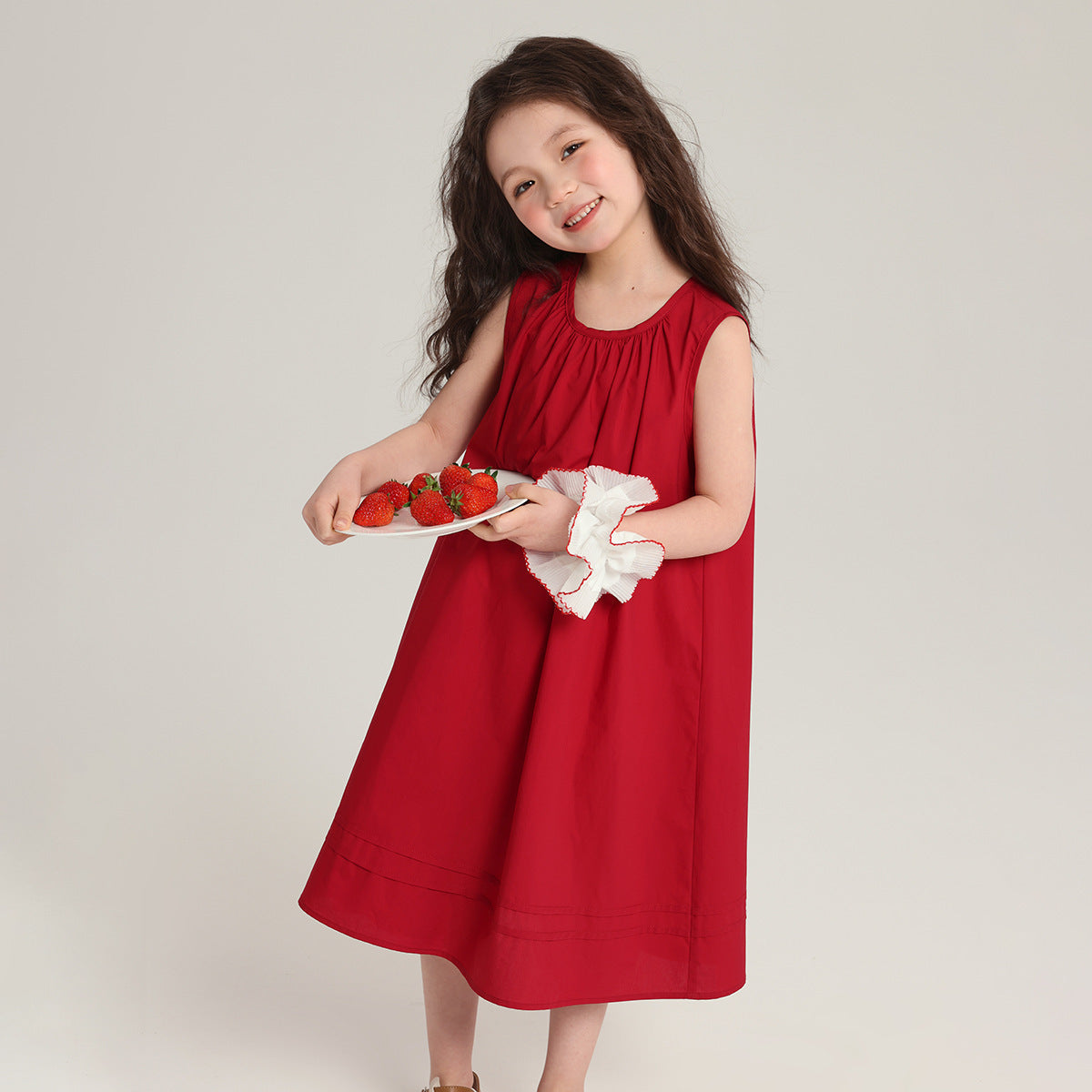 Children's Clothing Seaside Vacation Style Skirt Summer Children's Dress