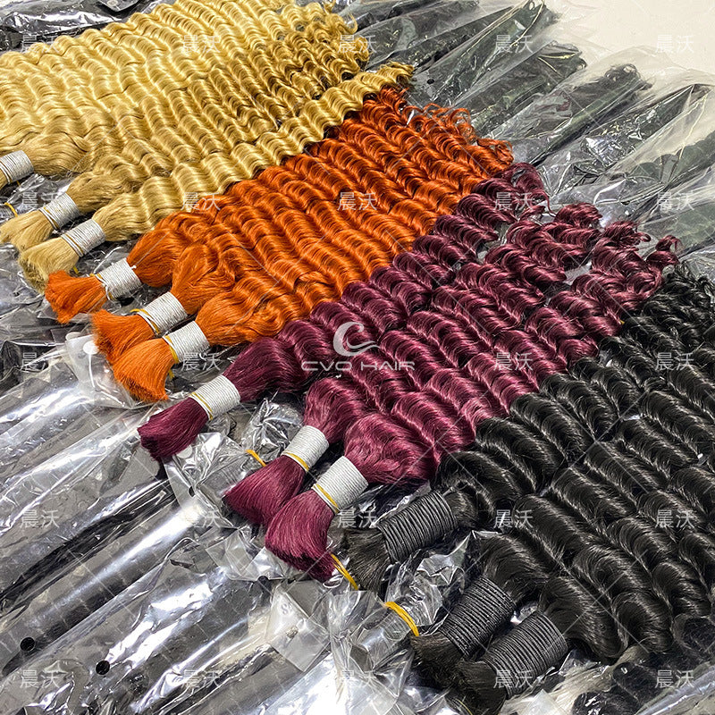 Elegant Dirty Braid Turn Human Vietnam Real Hair Wig