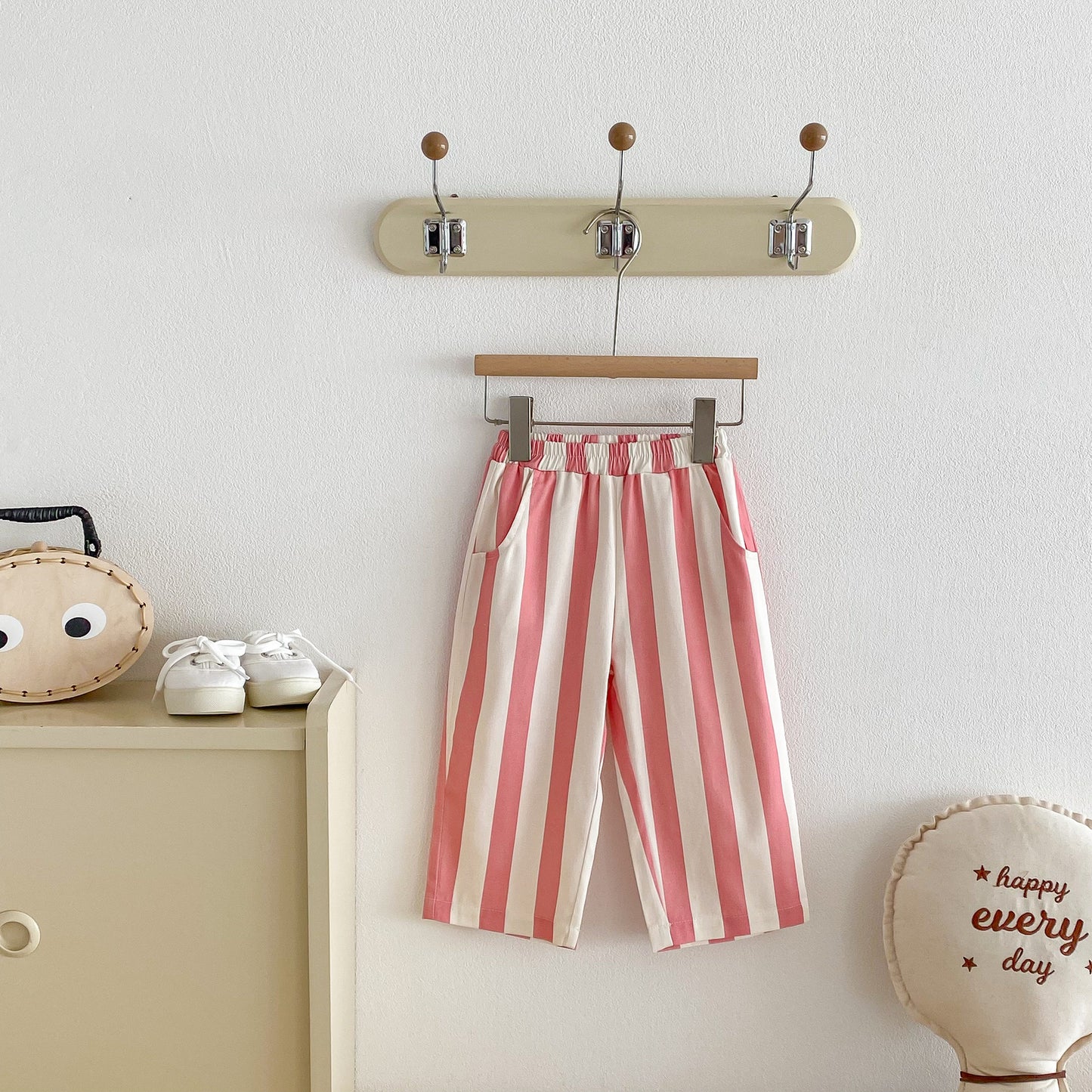 Children's Style Fashion Boys Vertical Stripes Baggy Children's Pants
