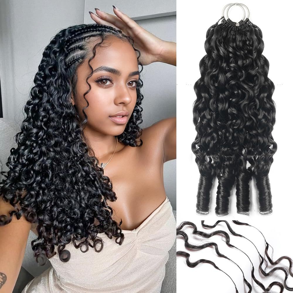 Feather Extension Qu Human Crochet Knotless Real Hair Wig