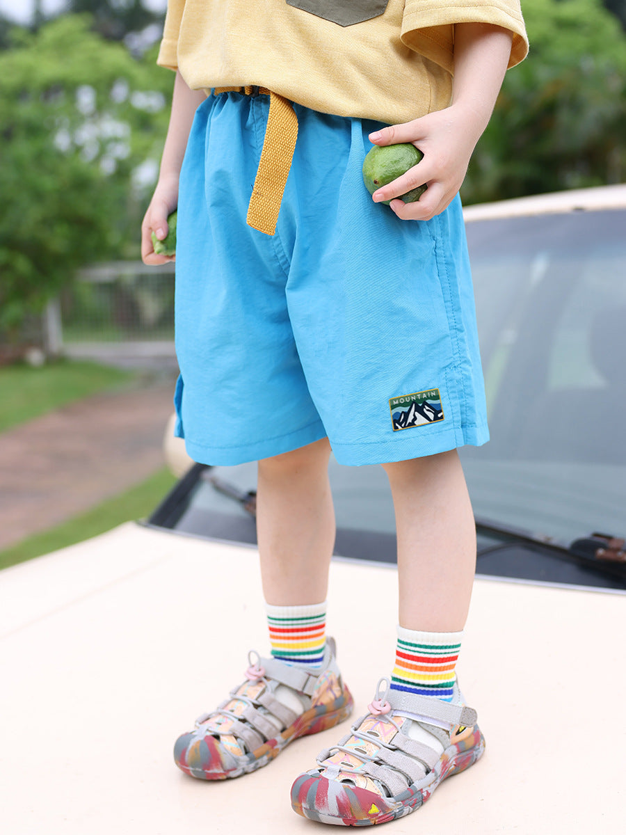 Children's Shorts Summer Outdoor Sports Dopamine Lightweight Children's Pants