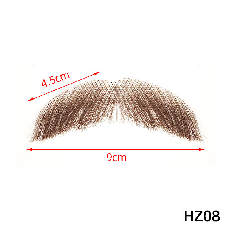 Fake Beard Invisible Seamless Human Hair Eyebrows Film Television Props Other Wig