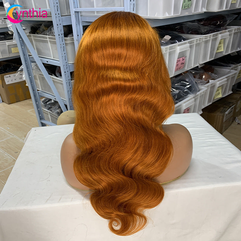 Classy Sheath Front Lace Human Headgear Real Hair Wig