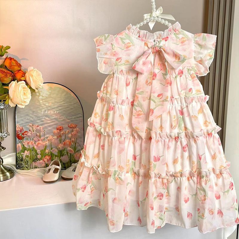 Children's Summer Fashionable Skirt Super Fairy Clothing Children's Dress