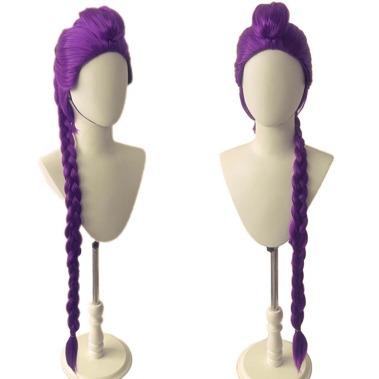 Witch Hunting Group Purple Twist Braid Cos Wig