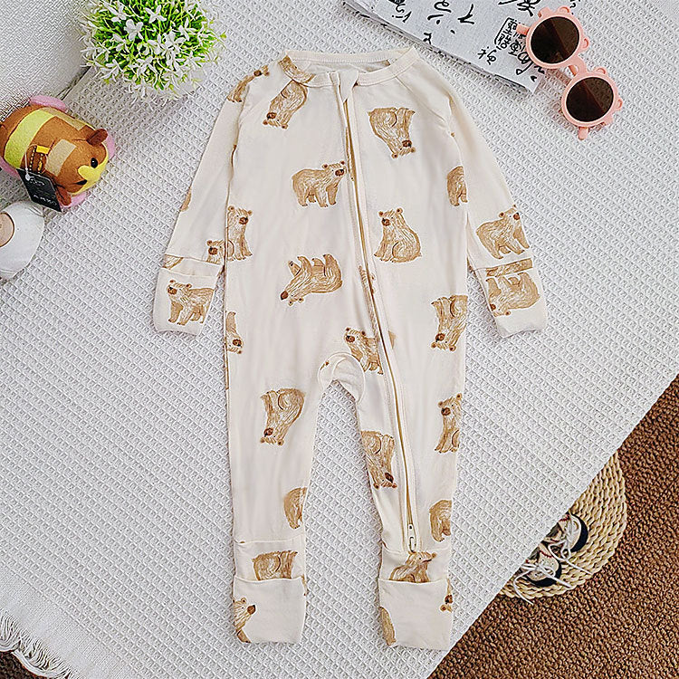 Class Summer Bamboo Cotton Rompers Jumpsuit Clothes In Air-conditioned Jumpsuit, Climbing Suit
