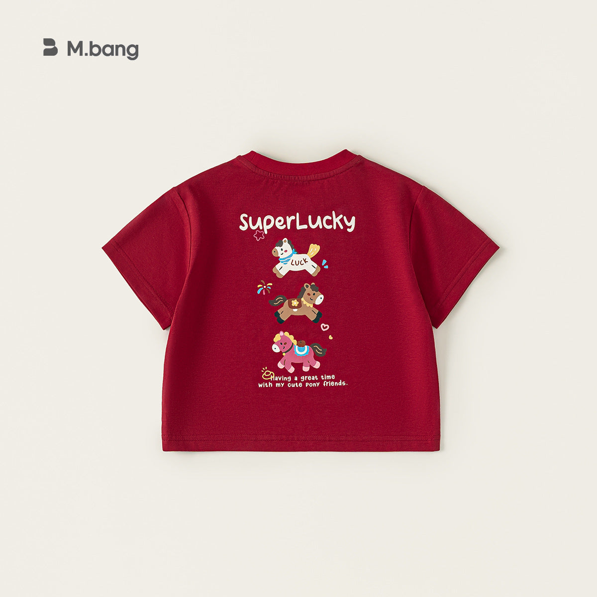Children's Woven Clothing Short-sleeved Loose Summer Thin Cartoon Children's T-shirt