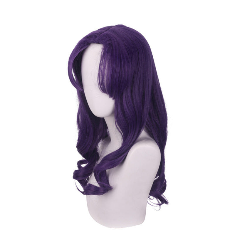 Cardamom Neon Genesis Evangelion Medium Purple Cos Wig