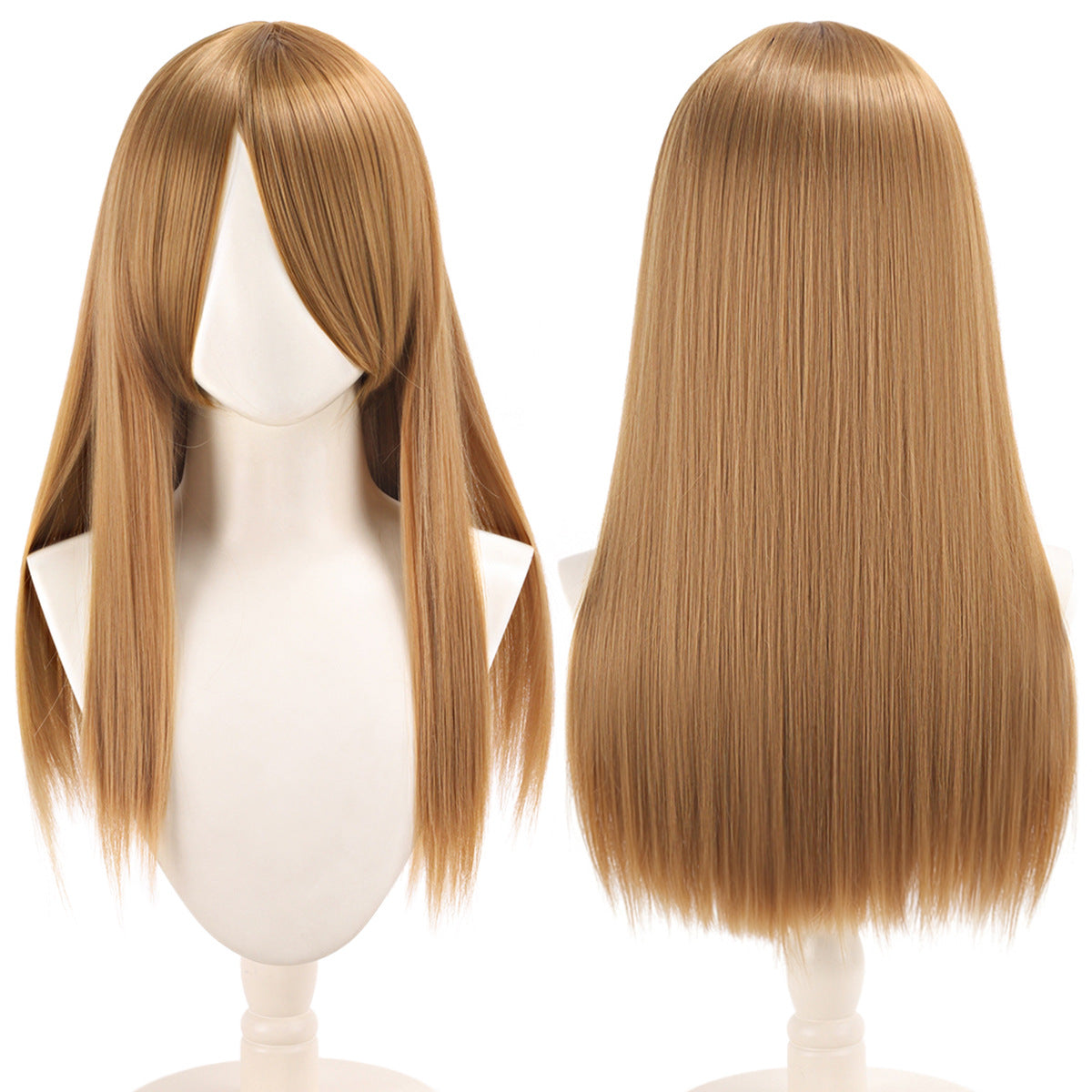 Lord Anime Fiber Rose Color Thickened Long Straight Hair Cos Wig