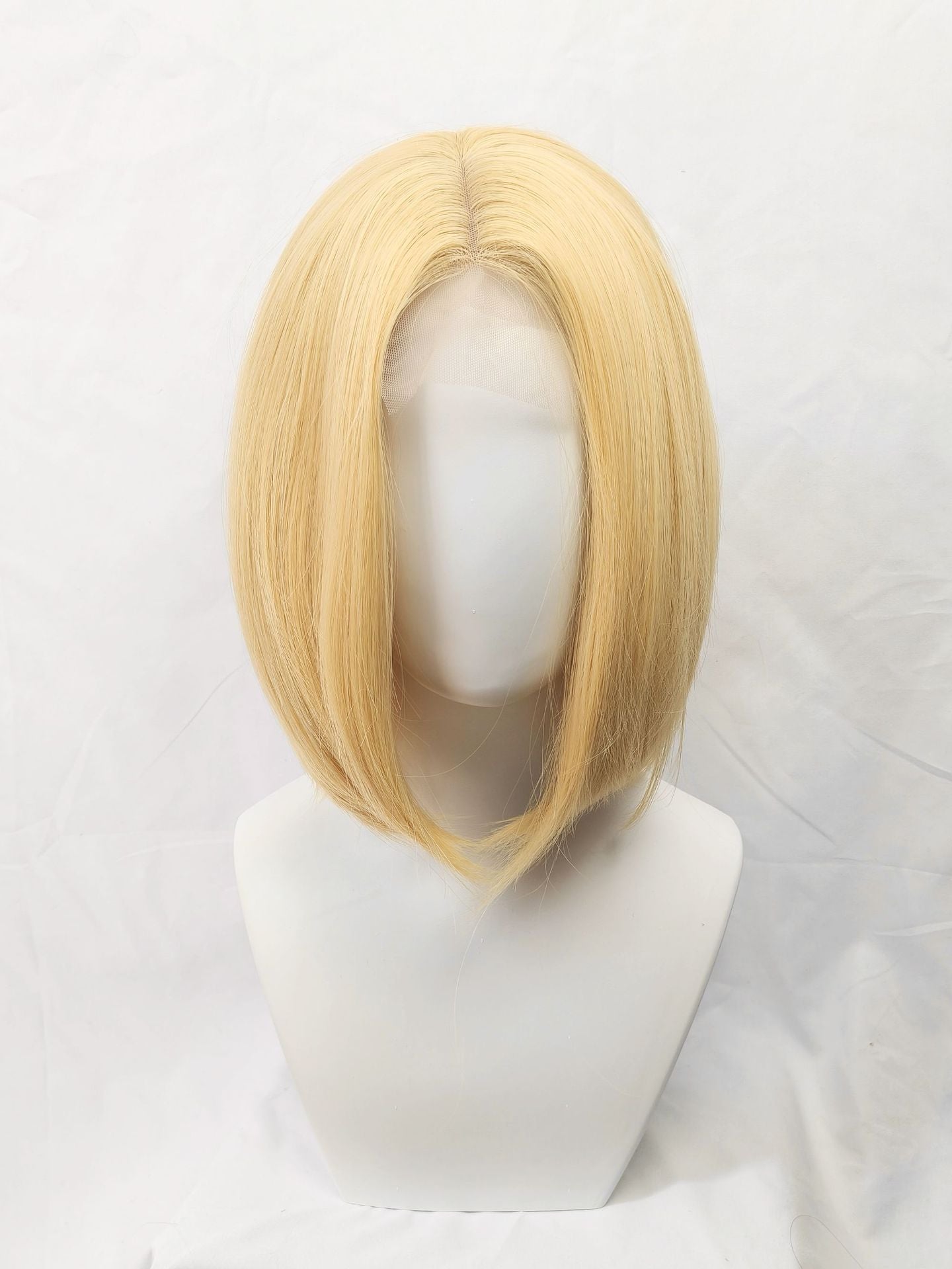 Forehead Hand Crocheting Hook Lace Mid-length Partial Mao Modeling Anime Cos Wig