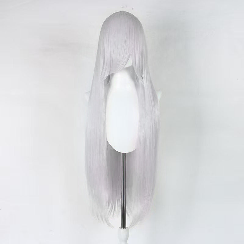 Straight Hair Rose Internal Net Simulation Scalp Secondary Element Cos Wig