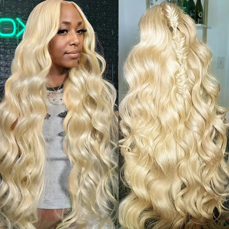 Slouchy Lace Front Black Synthetic Hair Wig Long Curls