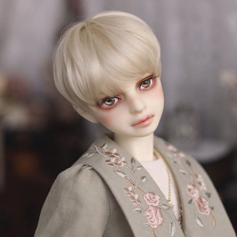 Ye Doll Female Bangs Hair Accessories Long Straight Wig