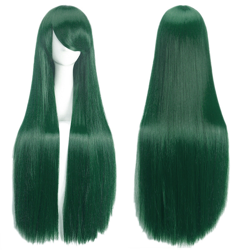 Classic Universal Color Hair Anime Fiber Long Straight Wig