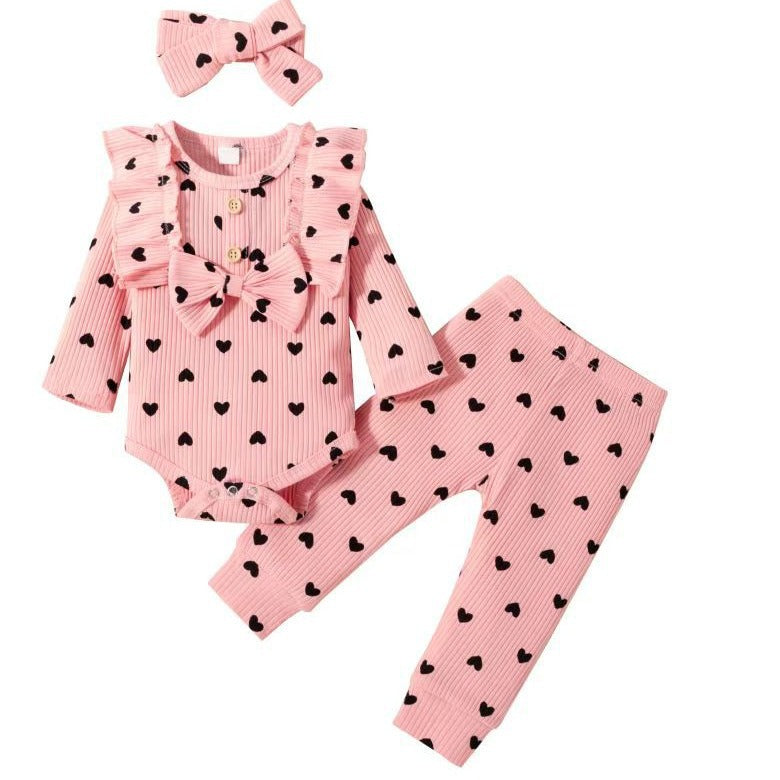 Hair Band Cotton Stripe Resistant Princess Jumpsuit, Climbing Suit
