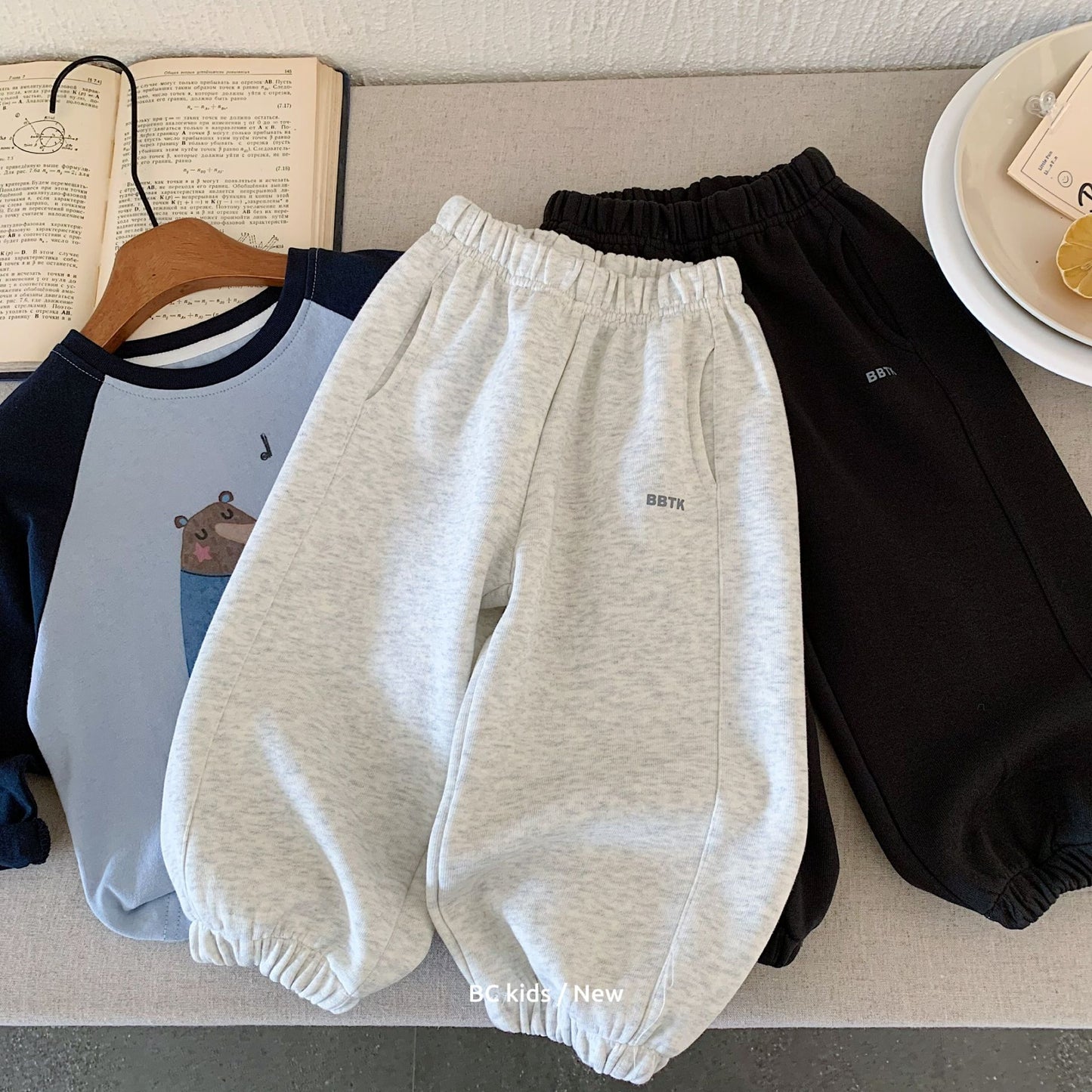 Children's Casual Spring Letters Printed Boys Letter Children's Pants