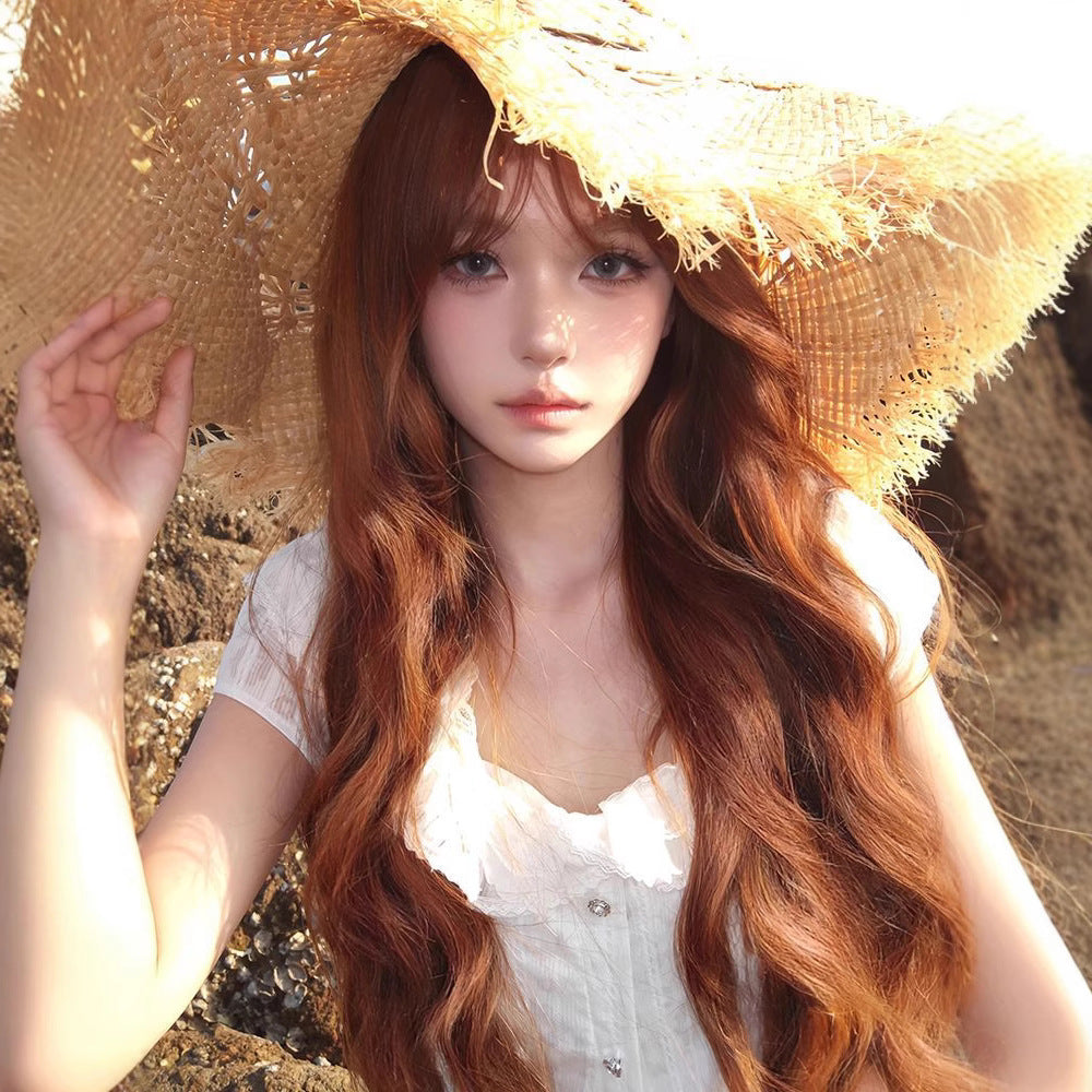 Super Female Lolita Curly Hair Trendy French Barbie Wig Long Curls