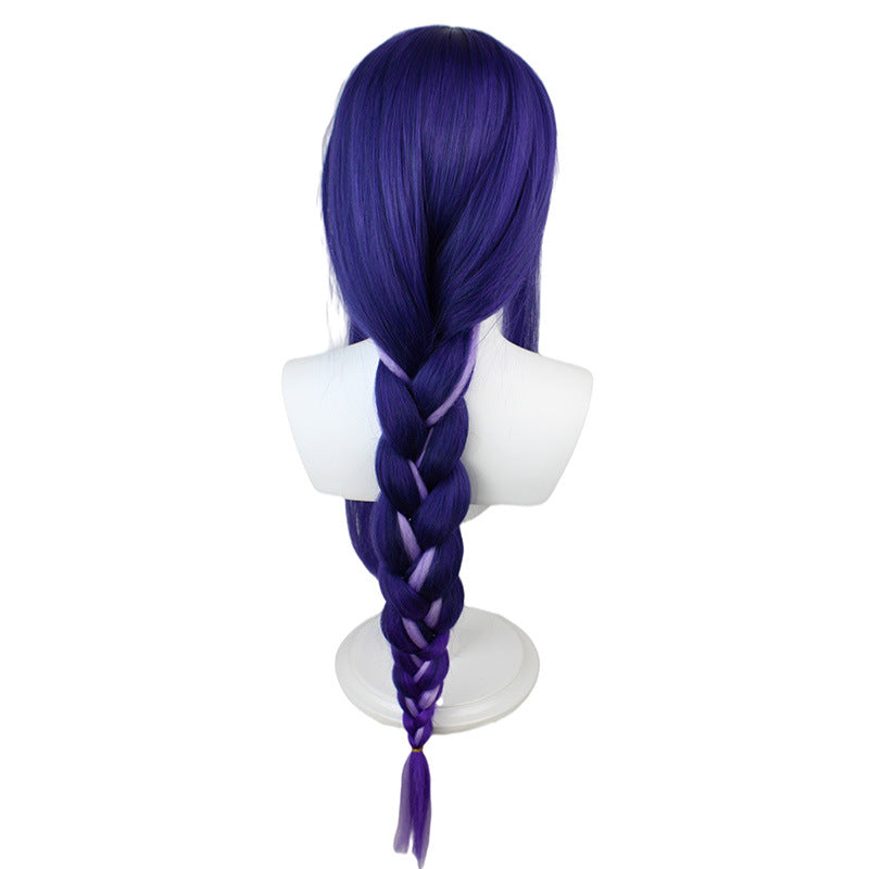 God Thunder General Silicone Simulation Scalp Light Headdress Cos Wig