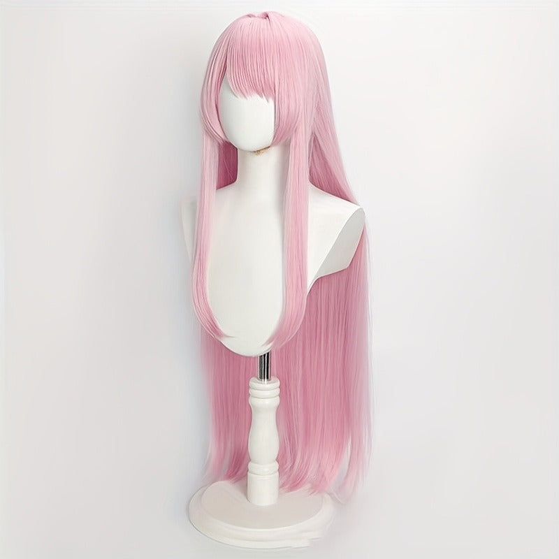 Women's National Team Bird Of Paradise Straight Two-dimensional Animation Hair Wig Long Curls