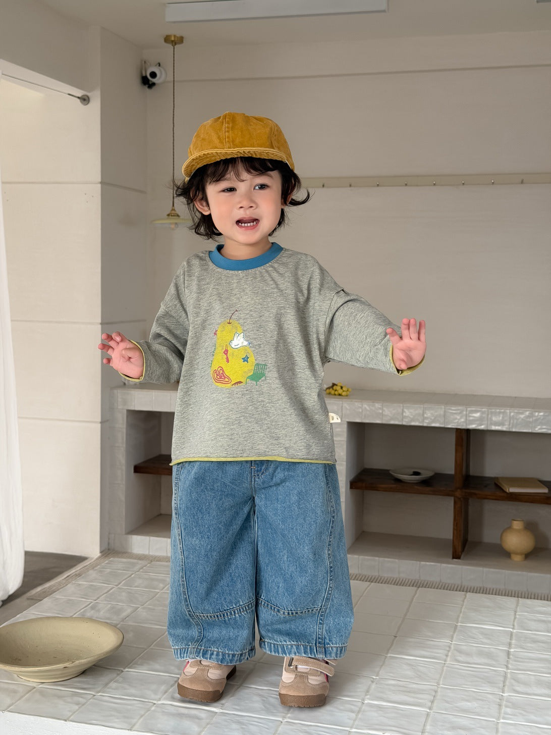 Children's Korean Style Spring Clothing Boy's Hoody Children's Suit