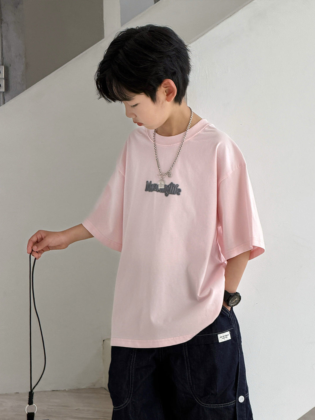 Summer Top Fashionable Wear Half Sleeve Children's T-shirt