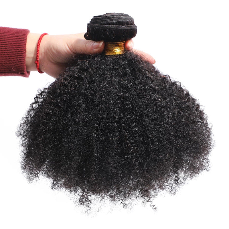 Versatile New Person Straight Weft Set Real Hair Wig