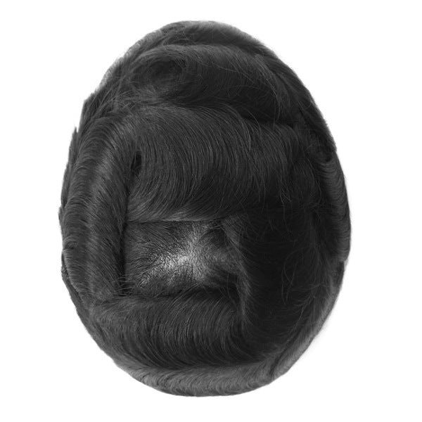 Comfortable Men's Human Wigs Hair Piece Men's Wig