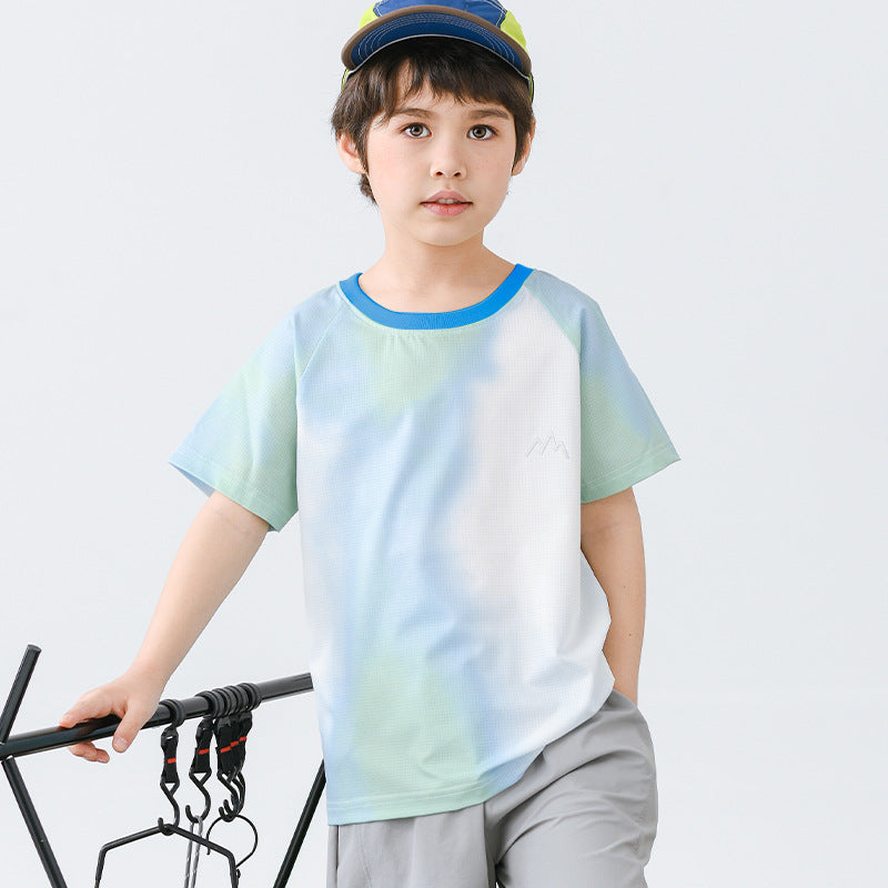 Children's Summer Boys Fresh Breathable Comfortable Short Children's T-shirt