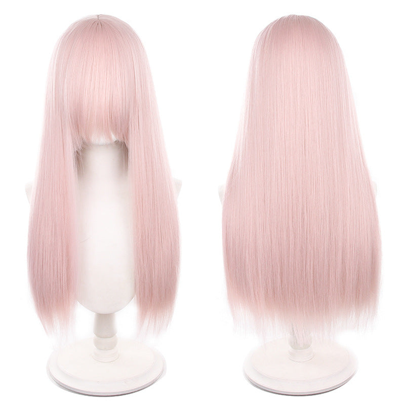 Universal Long Straight Weight Shape Head Cos Wig