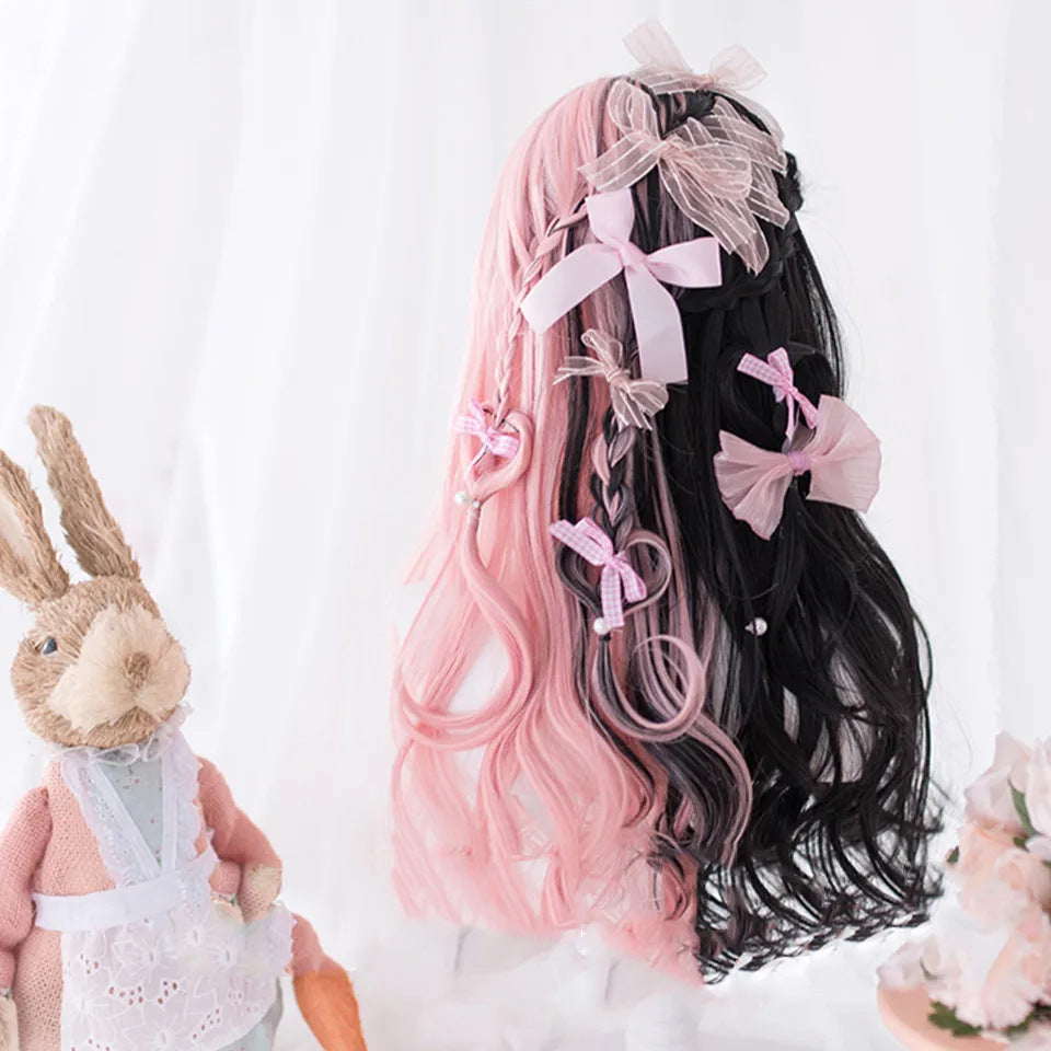 Female Big Wave Long Curly Hair Anime Other Wig