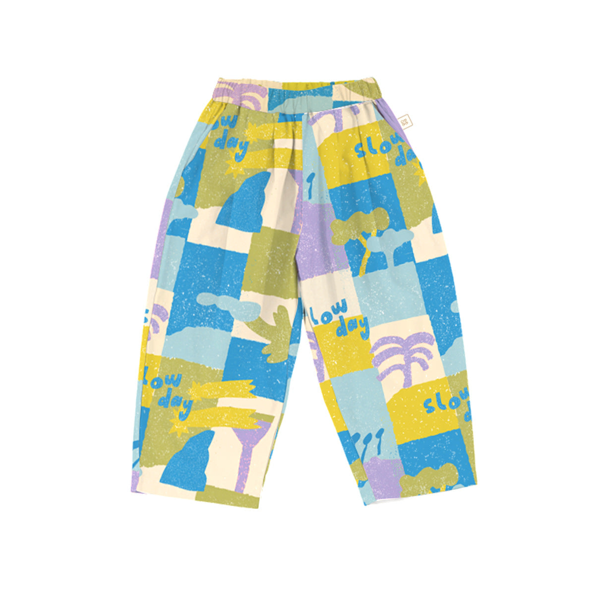 Children's Trousers Summer Casual Cartoon Loose Comfortable Children's Pants
