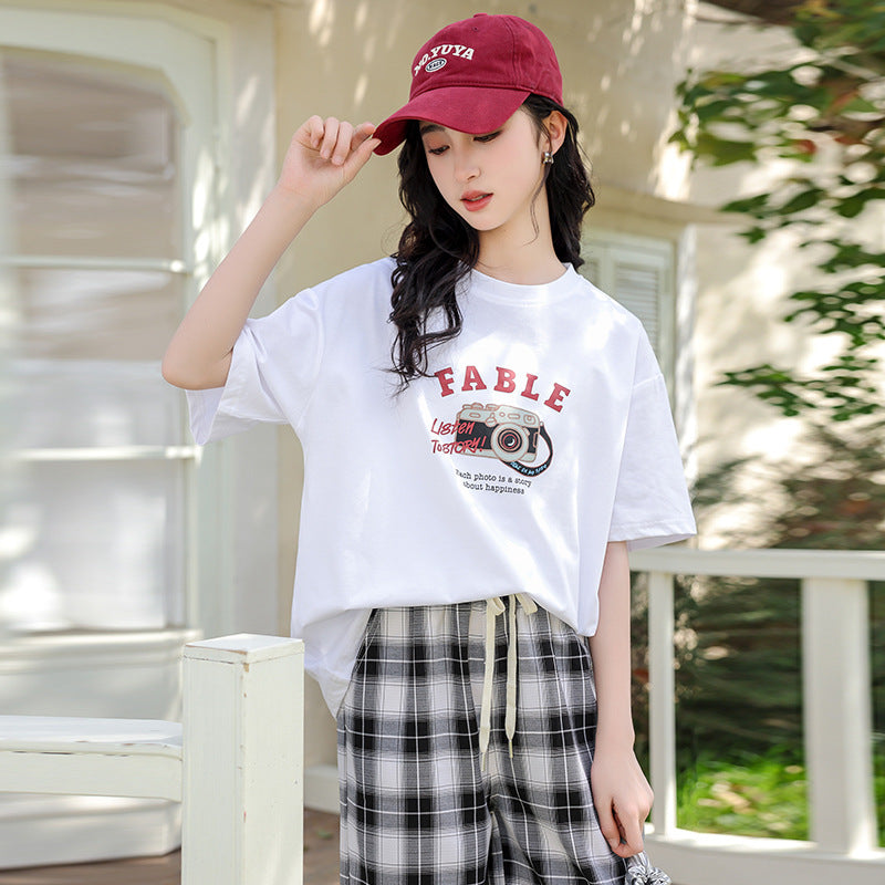 Children's Trendy Medium Big Korean Style Casual Two-piece Children's Suit