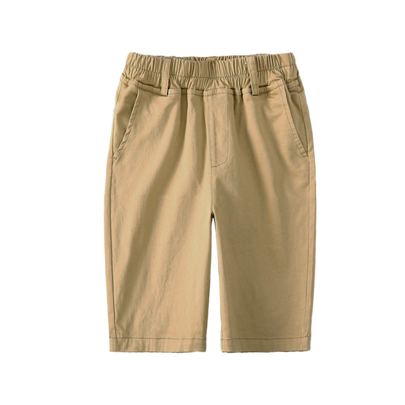 Children's Uniform Primary Secondary School Suit Boys Khaki Thick Dark Children's Pants