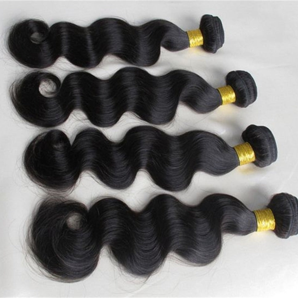Creative Stylish Real Human Hair Extension Wig