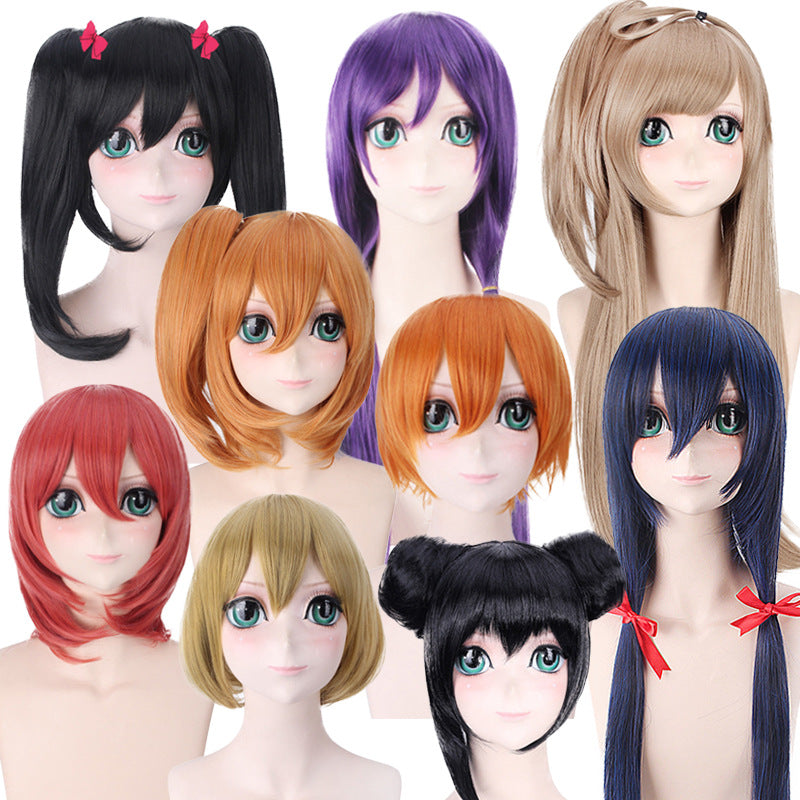 Trendy Charming Niko Tojo Bird Anime Cos Wig