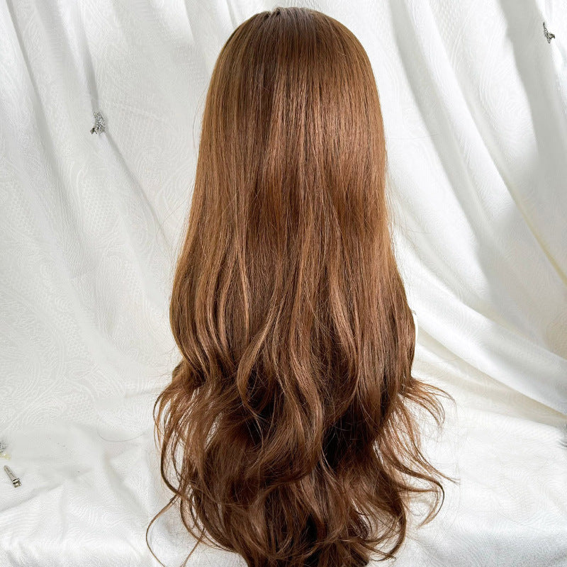 Bangs Long Curly Hair Cute Fashion Other Wig