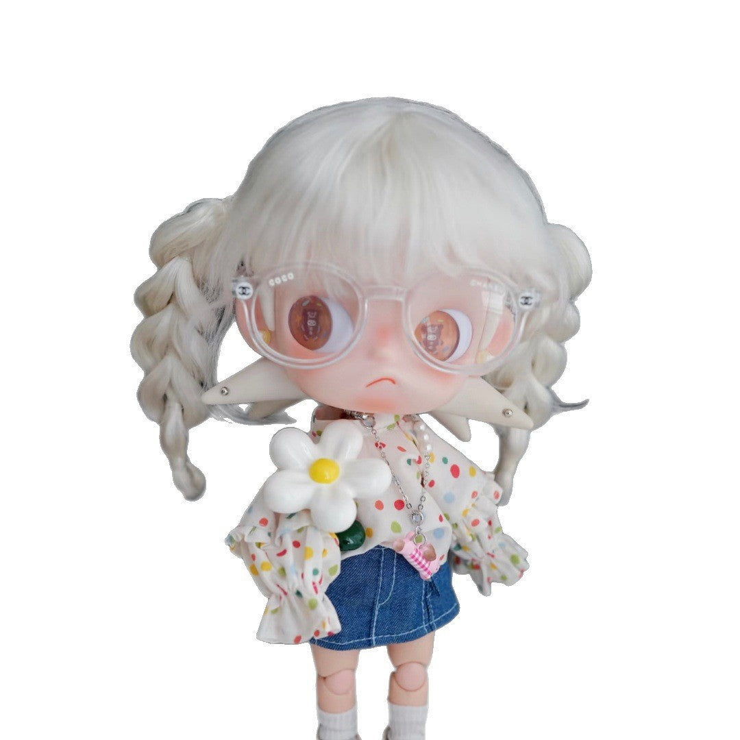 Zi Sister Yearned For Doll Clothes Decoration High Density Can Cos Wig