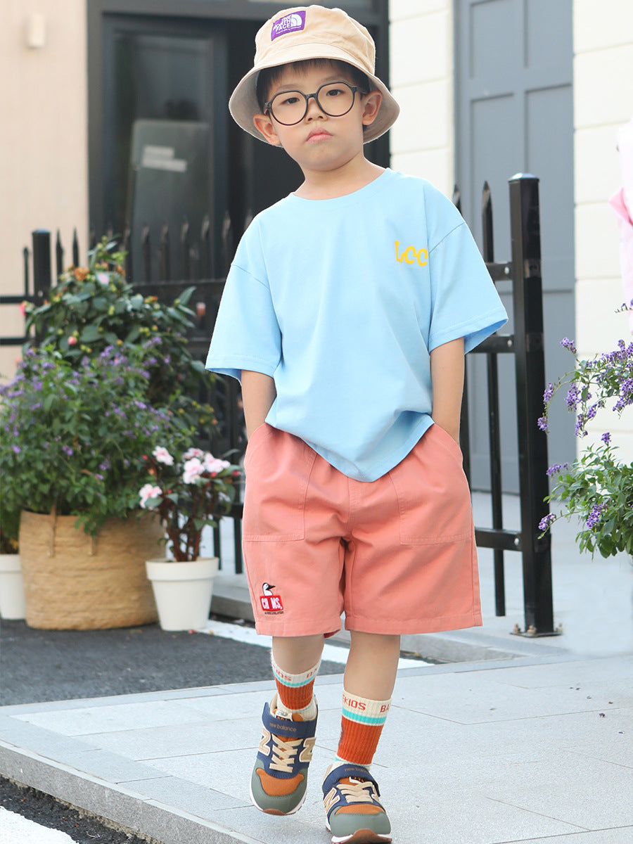 Children's Summer Shorts Clothing Outdoor Casual Cropped Children's Pants