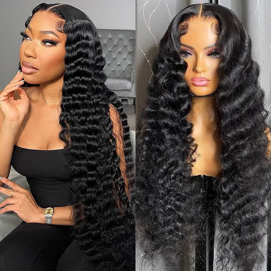 Women's Sheath Handmade Small Curly Hair Latin Wig Long Curls